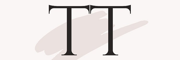 Logo Trauer Tresen mit Großbuchstaben T T