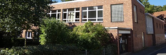 Außenansicht des Zentrums für Trauerseelsorge St. Michael